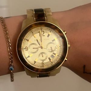 Tortoise Michael Kors Watch